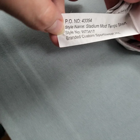 Nike Dri-FIT Tempo Women Red Running Shorts Heart Cross Graphic Small S - Picture 10 of 12